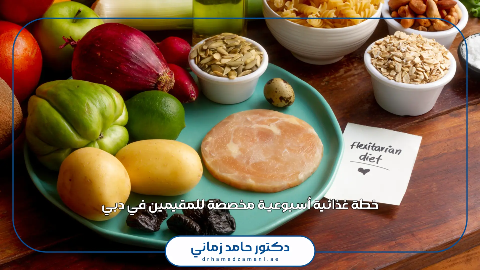 خطة غذائية أسبوعية مخصصة للمقيمين في دبي